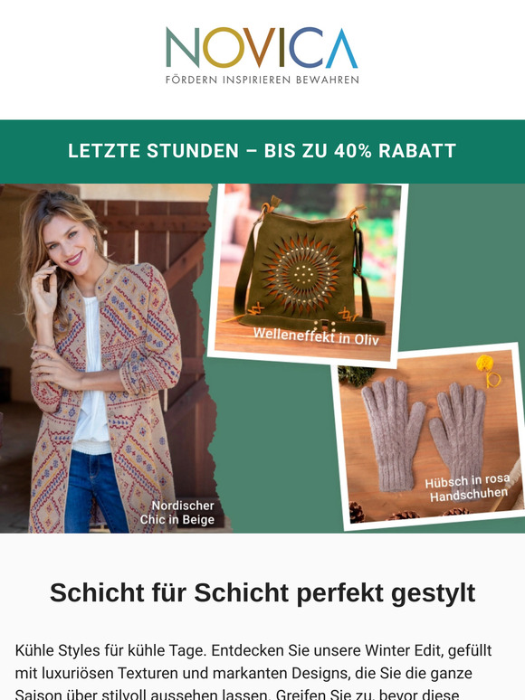 Unsere Winter-Edition | 40% Rabatt endet morgen
