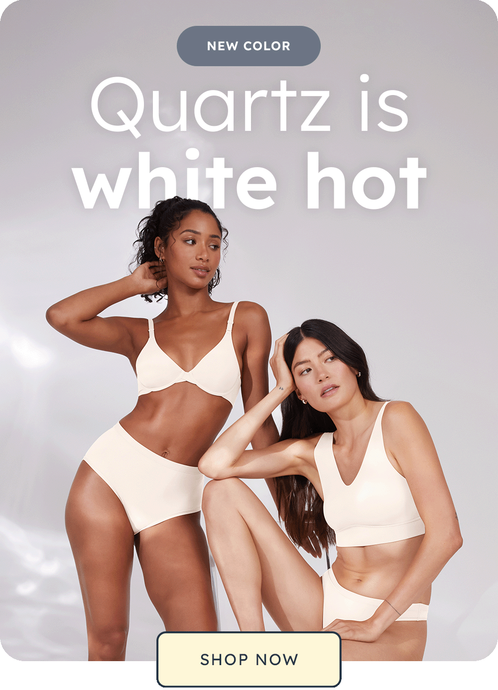 New Color. Quartz is white hot. 