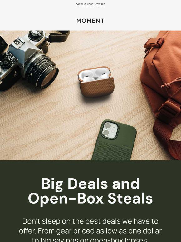 $1 Deals, Plus Up to 45% Off Lenses & More.