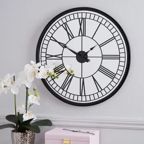 Mirrored Wall Clock