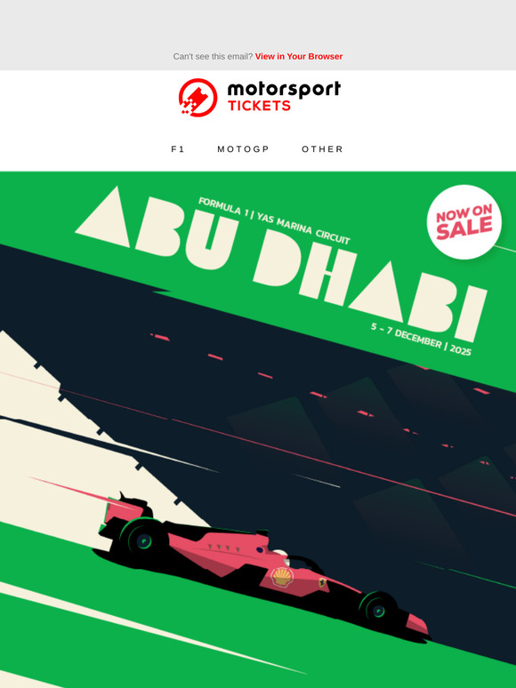 🇦🇪 Abu Dhabi tickets on sale!