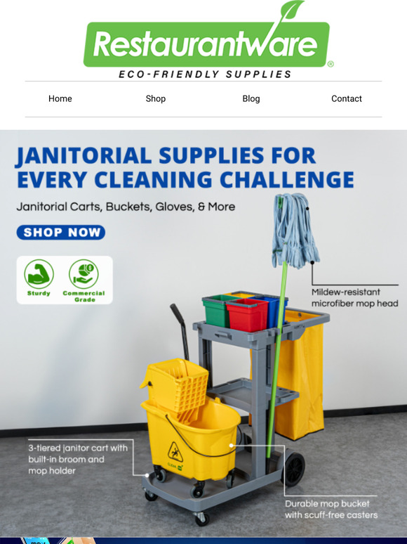 Effortless Cleaning, Exceptional Results: Janitorial Supplies You Can Count On! ✨