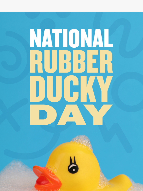 National Rubber Ducky Day Is Here—Is Your Bathroom Ready?