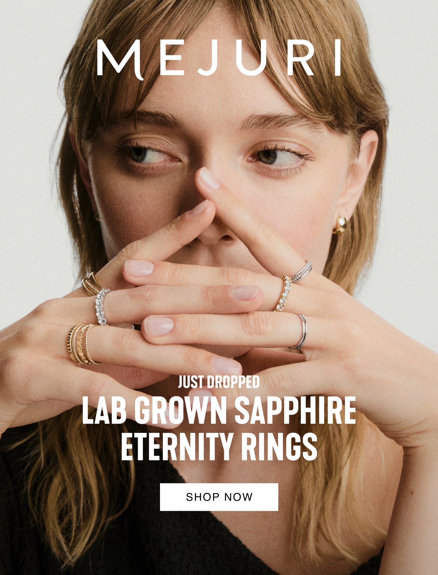 国内未入荷 【MEJURI】 Edie Lab Grown Sapphire Eternity Ring Edie Lab Grown Sapphire Eternity … curated on LTK