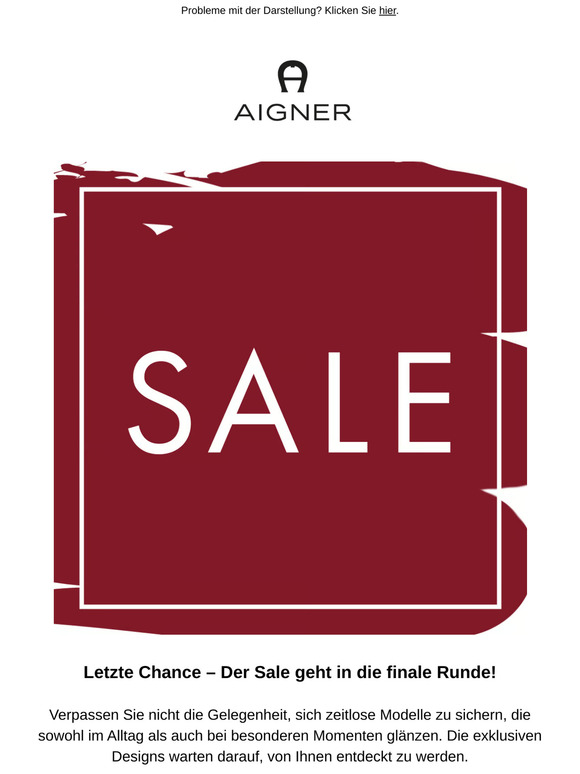 Letzte Chance – Der Sale geht in die finale Runde!