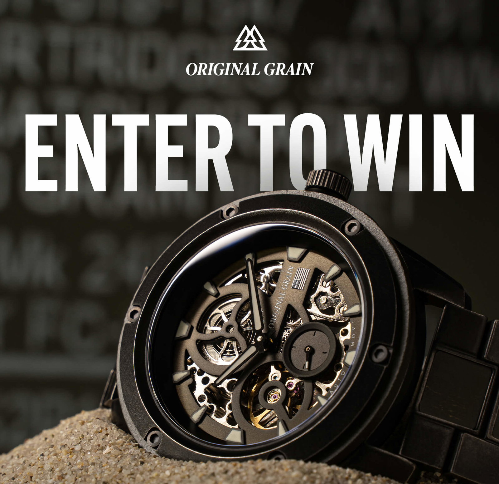 Military Rugged Automatic Giveaway
