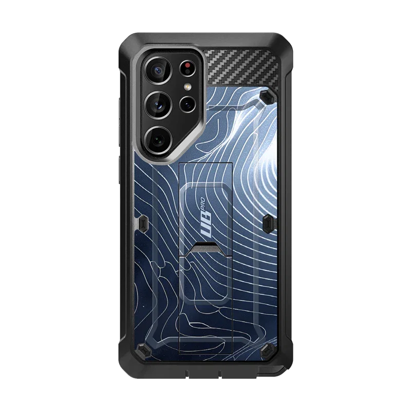 Image of Galaxy S24 Ultra Unicorn Beetle PRO Rugged Case-Blue Ripple