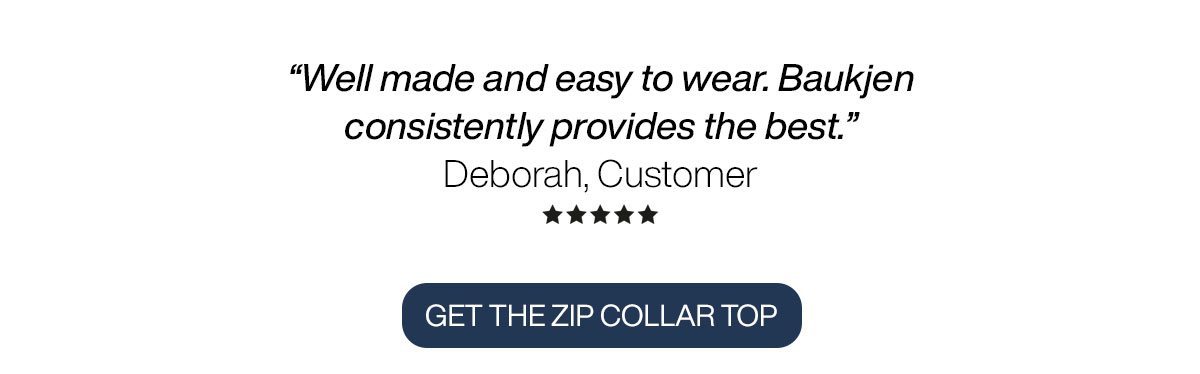 GET THE ZIP COLLAR TOP
