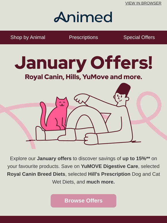 January Special Offers Just for You