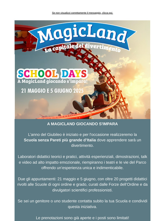 A MagicLand giocando si impara!