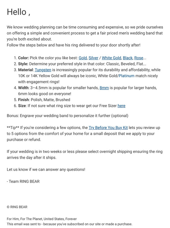 6 Step Plan For His Band