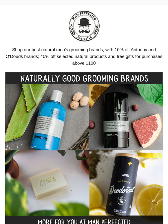 Naturally good grooming brands