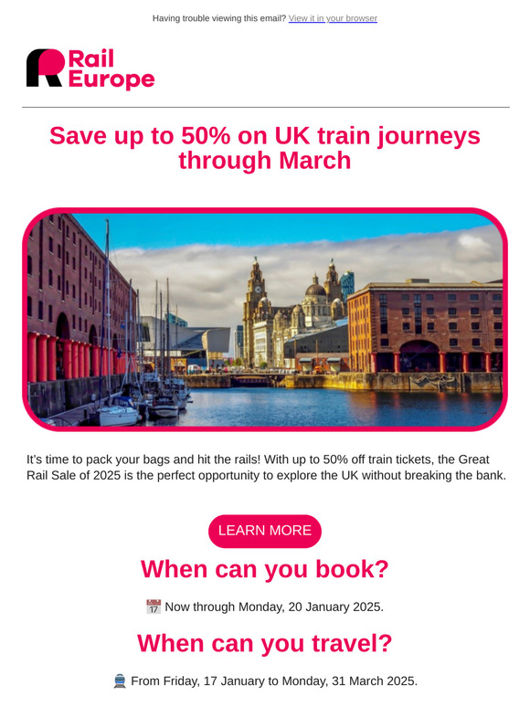 🚉 Save Up to 50% on UK Train Journeys! 🌟