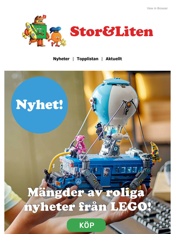 Vårens LEGO-nyheter är här