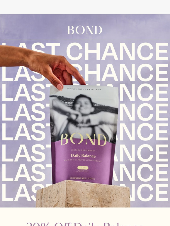 A FEW HOURS LEFT FOR 30% OFF!