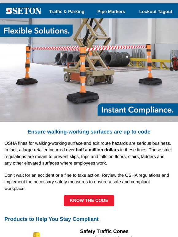 Avoid OSHA fines by securing your walking-working surfaces now