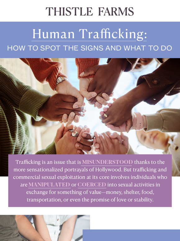 How to spot the signs of human trafficking