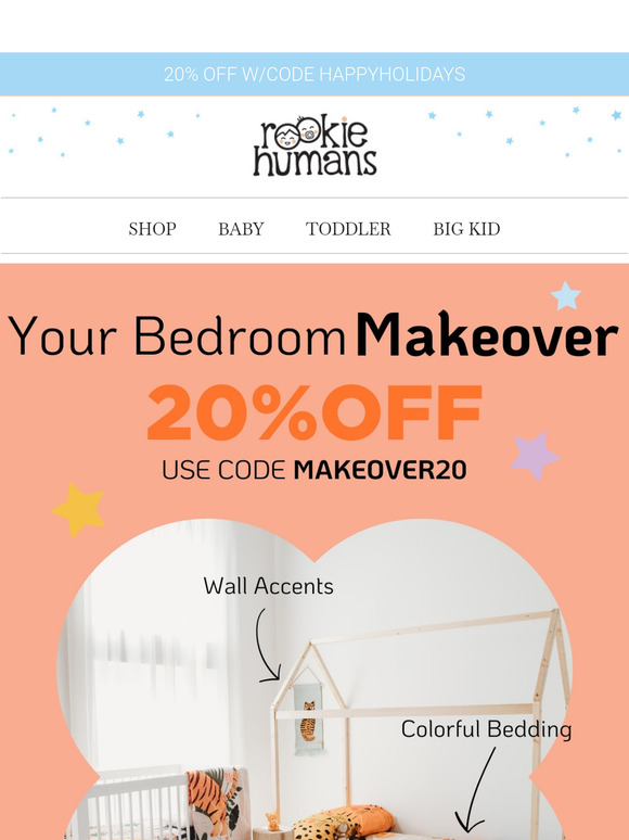 20% Sitewide - Bedroom Makeover Sale ✨