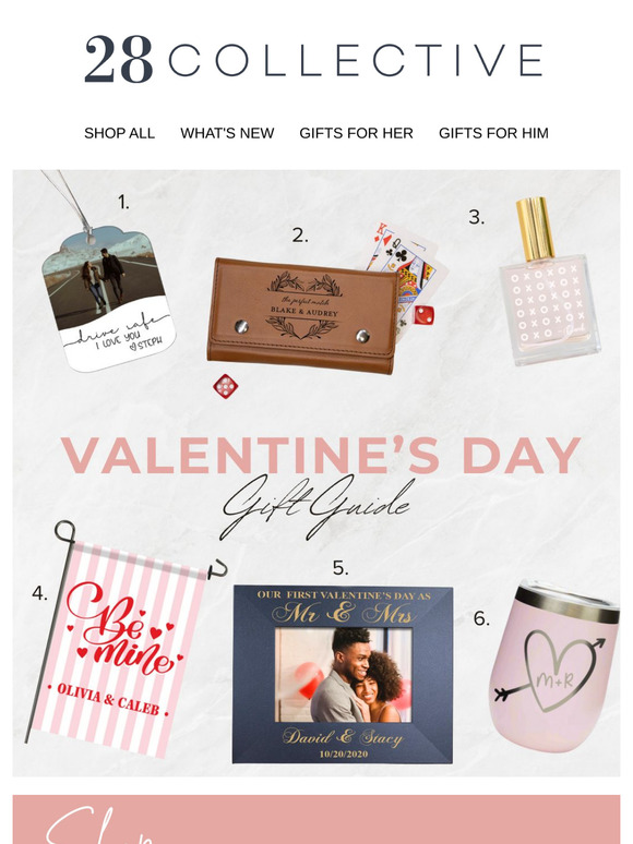 Unique & Heartfelt: Shop Our Valentine's Day Gift Guide ❤️
