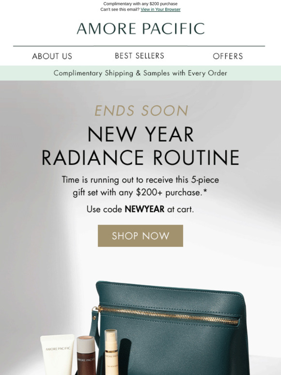 Ends Soon! Luxe 5-Piece Gift Set