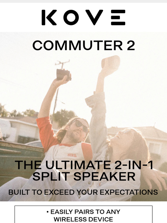 The Ultimate 2-in-1 Split Speaker 🔊
