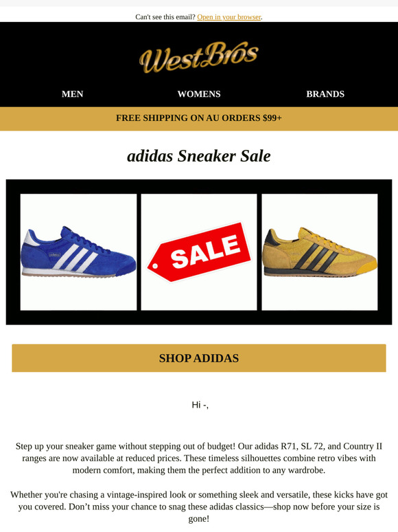 Massive Reductions on adidas Shoes 💸