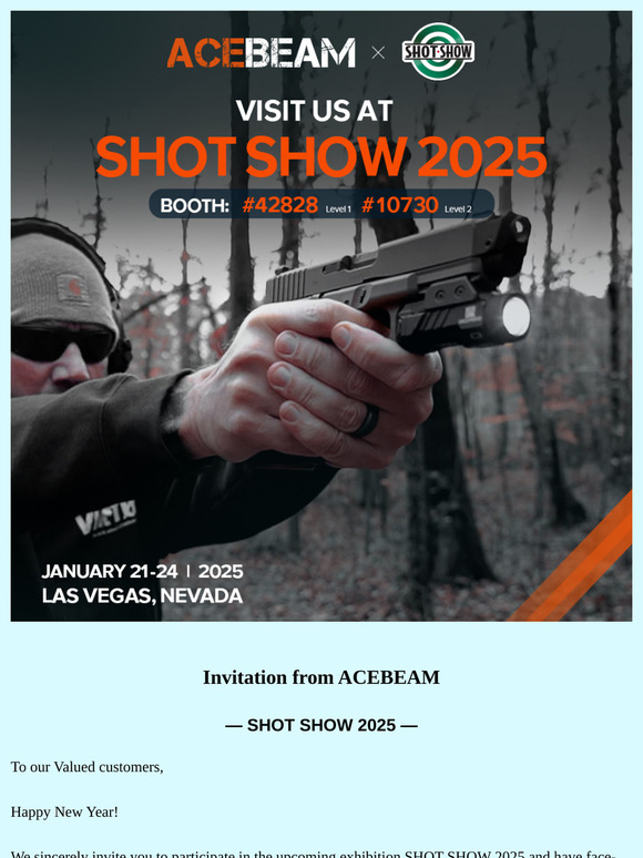Don't Miss the SHOT SHOW Invitation 2025 in Las Vegas: Join Us Now!