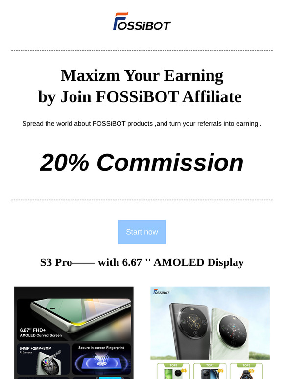 Promote S3 Pro and Earn 20% Commission