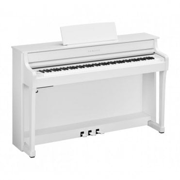 Yamaha CLP835 Clavinova Digital Piano White Satin