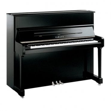 Yamaha B3E Acoustic Upright Piano Polished Ebony | Chrome Fittings