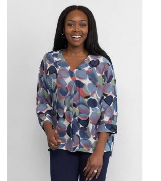 ¾ Sleeve Tunic