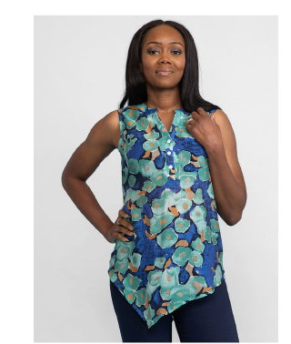 Pastel Garden Sleeveless Top