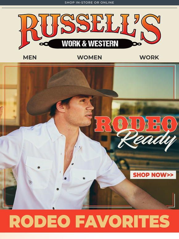 Get Rodeo Ready: Boots, Hats, and More
