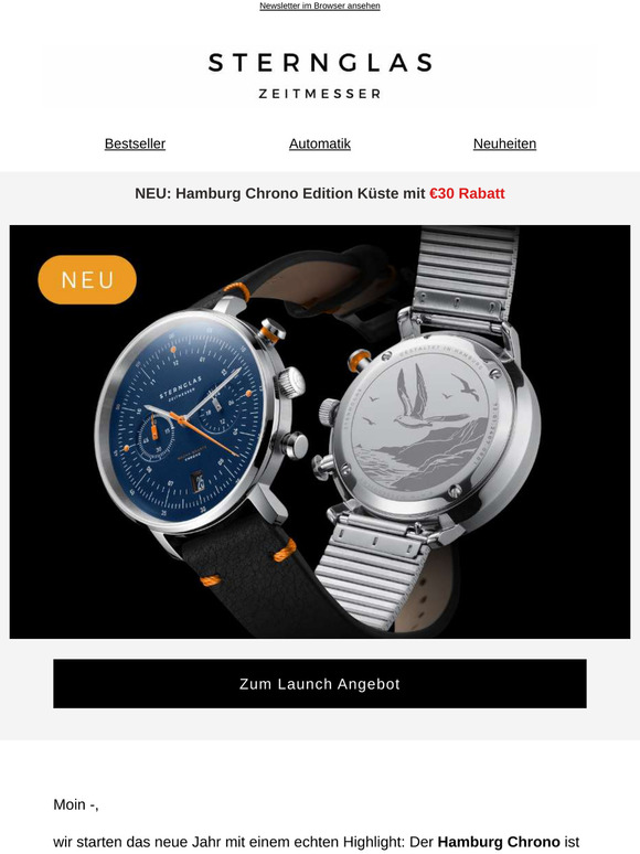 NEU: Hamburg Chrono Edition Küste