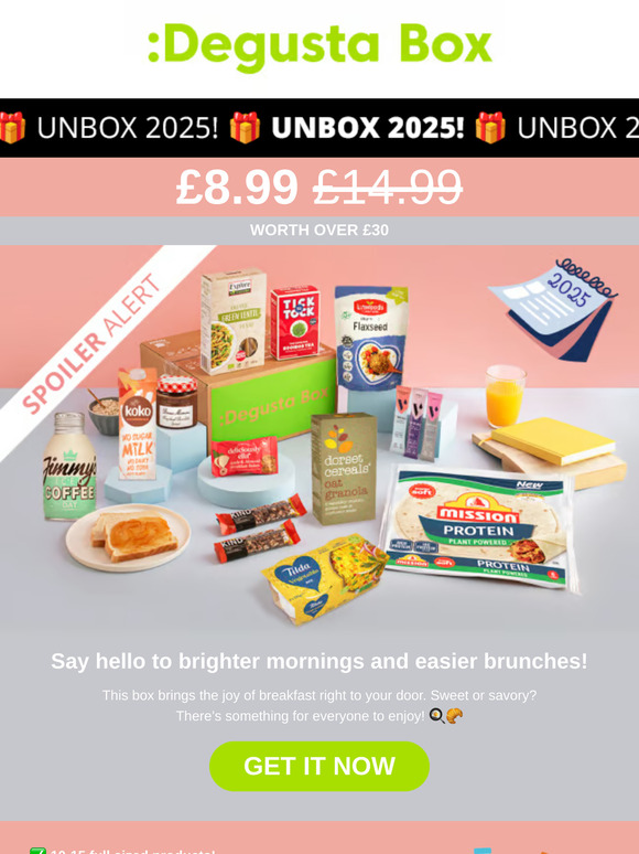 Start 2025 in style, grab your box!