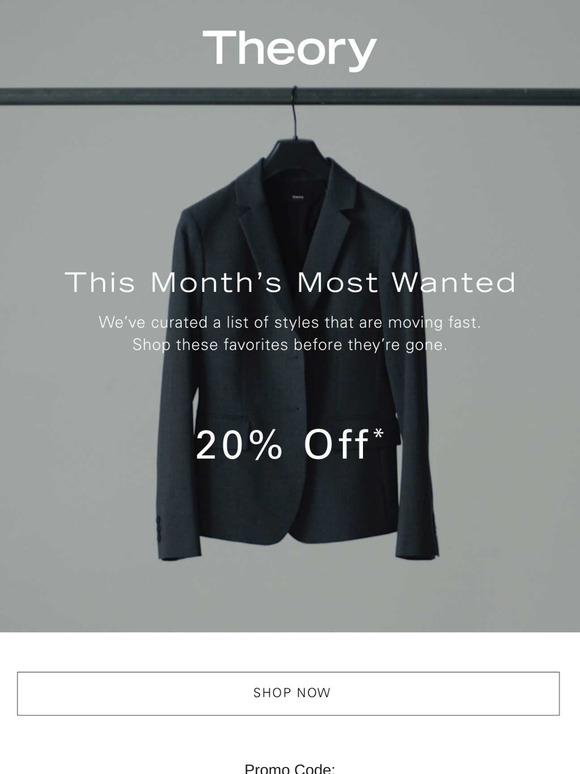 Just For You: 20% Off Our Most Coveted Styles