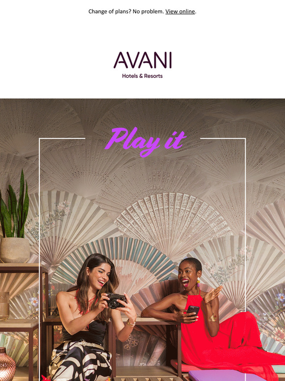 Play it your way with our flexible escapes ✈️
