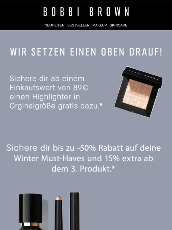 ❄️Winter Sale: 50% Rabatt + 15% Rabatt ab dem 3. Produkt🎁