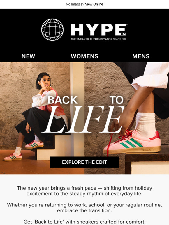 Back to Life | Sneakers crafted for everyday