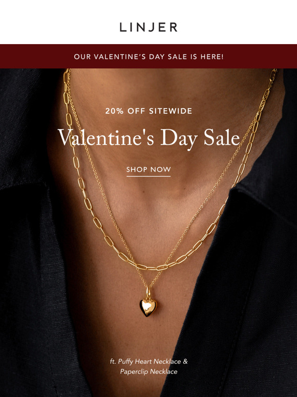 VALENTINE'S DAY SALE 💘