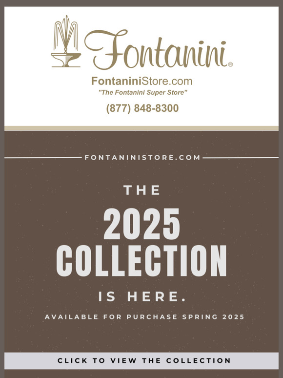 Fontanini Store - New 2025 Arrivals
