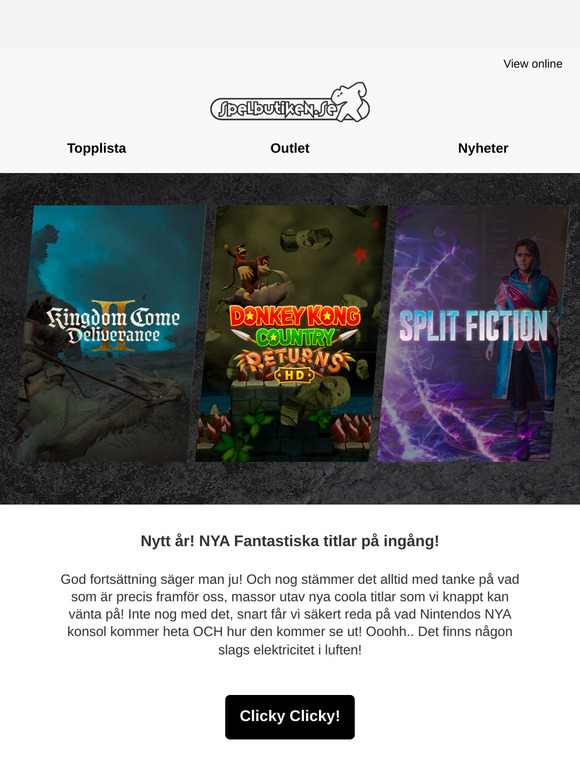 Nytt år! NYA Fantastiska titlar på ingång!