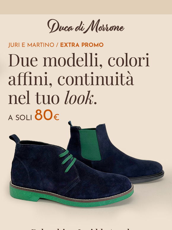 1 Polacchina + 1 Stivaletto = 80€ 😱 EXTRA PROMO!