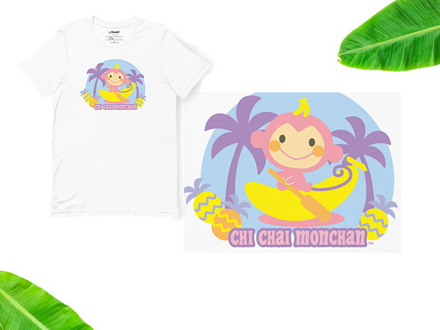 Image of Chi Chai Monchan Banana Boat Tee.