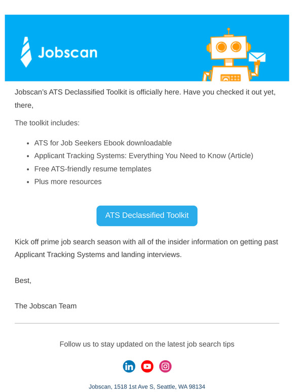 Jobscan’s ATS Declassified Toolkit