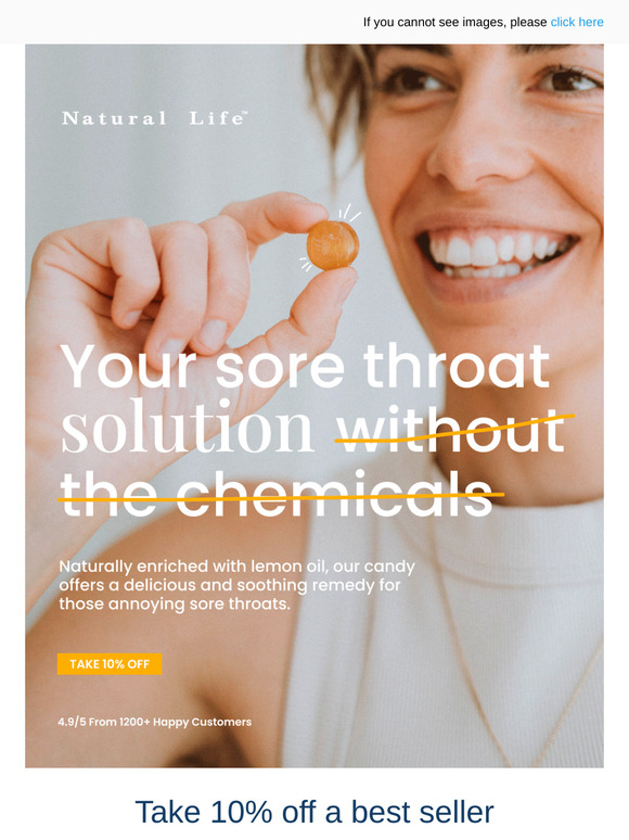 🍯 Your sore throat solution!