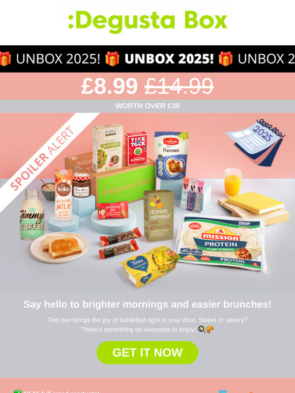 Start 2025 in style, grab your box!