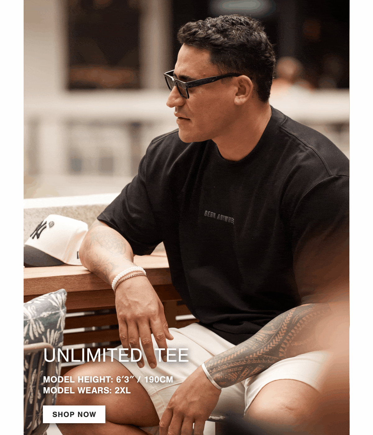 UNLIMITED RELAXED TEE