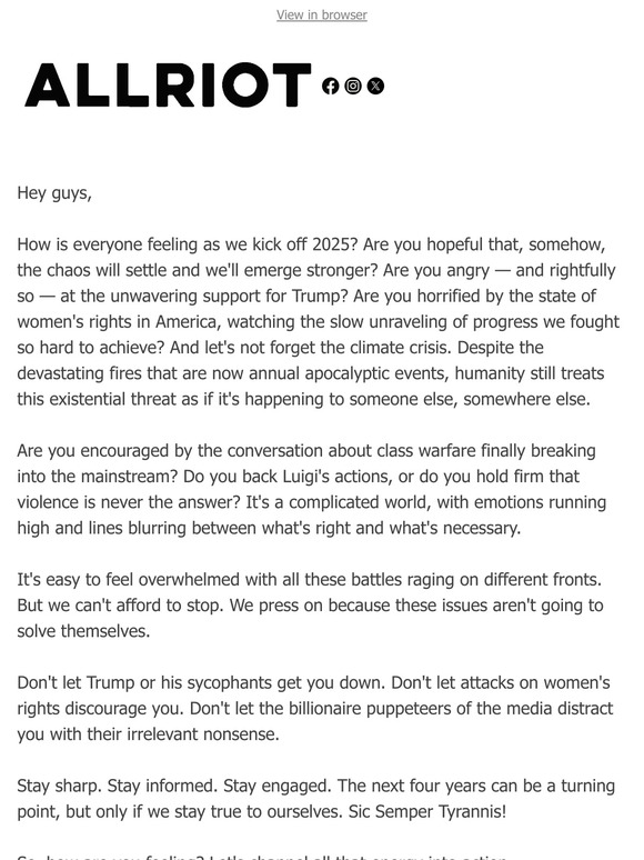 Don't let Trump get you down