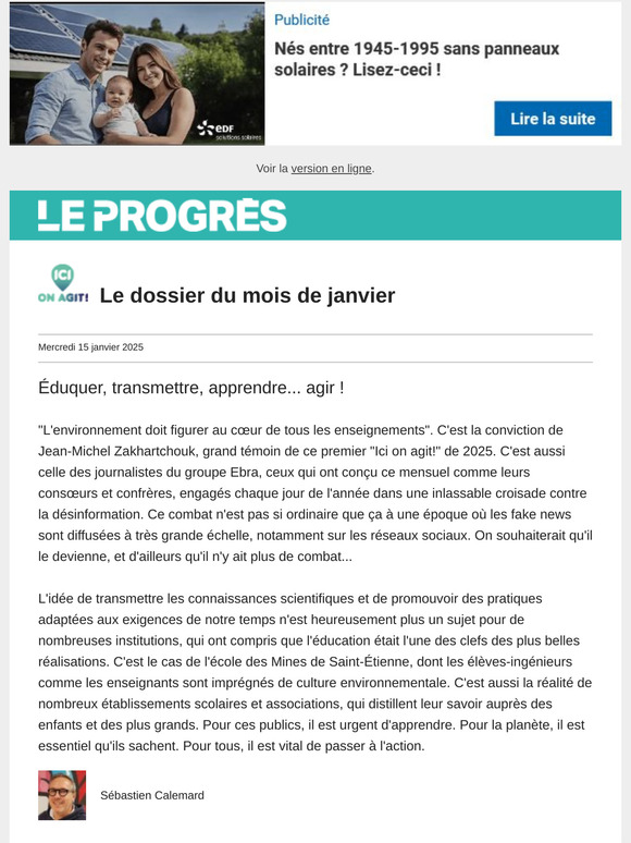 Ici on agit I L'éducation à l'environnement, une clef pour passer à l'action